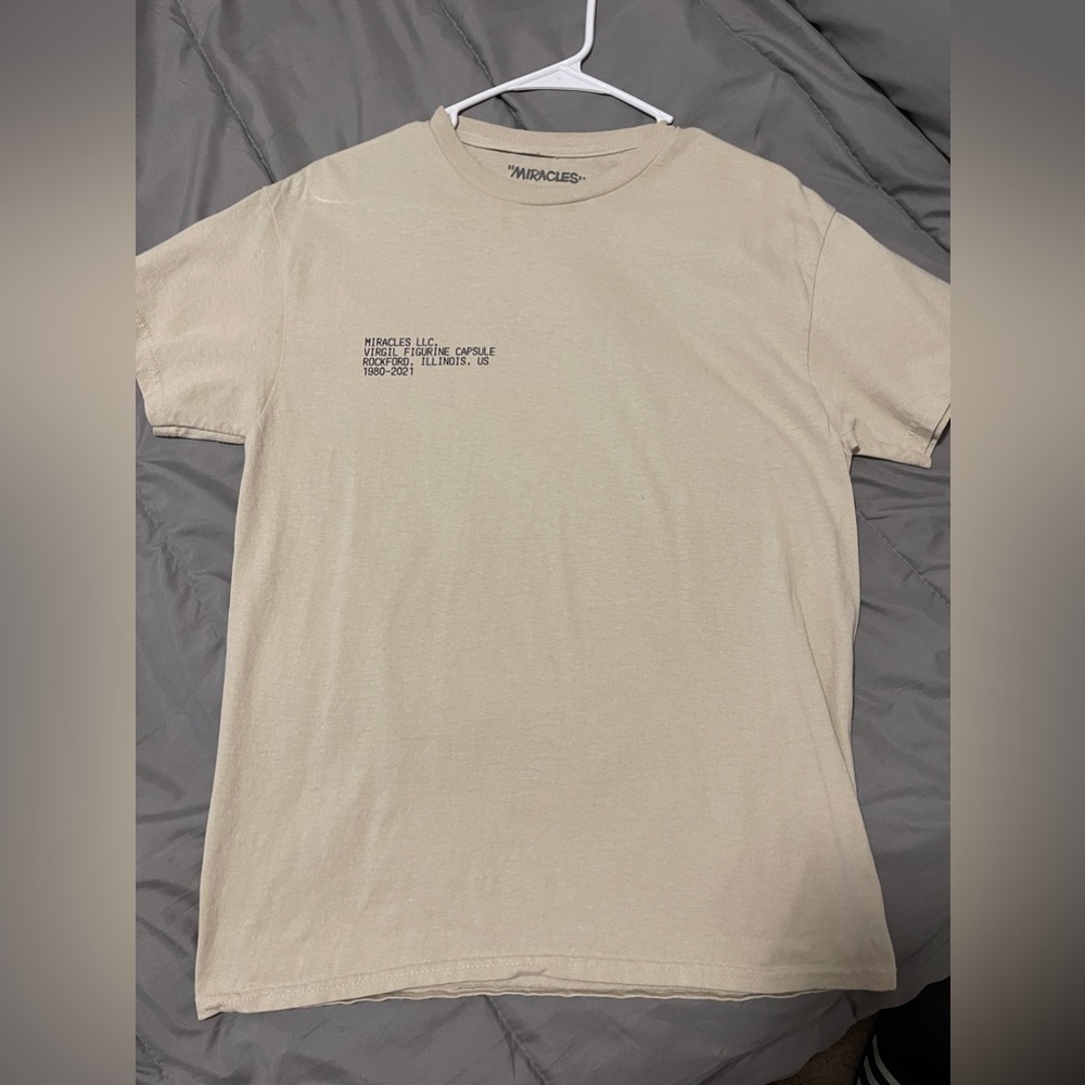 Miracles Virgil Abloh Dedication Tee